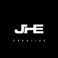 JHE Letter Initial Logo Design Template Vector Illustration