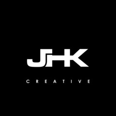 Obraz premium JHK Letter Initial Logo Design Template Vector Illustration