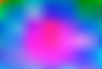 Light Multicolor, Rainbow vector glossy abstract background.