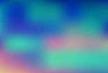 Light BLUE vector bokeh template.