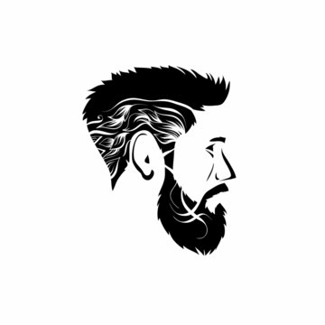 recommend clip art: Fashion silhouette hipster style, vector illustration