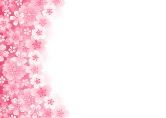 桜の飾りフレーム