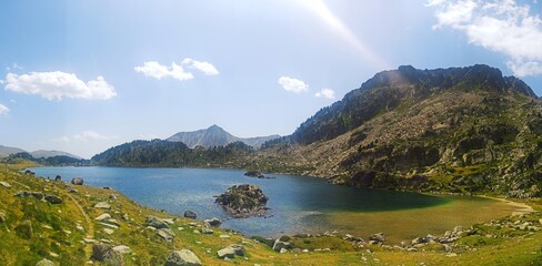 Lago de Montmalus (Encamp - Andorra)