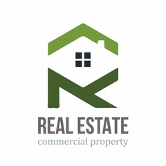 Simple and sharp logo for Property management