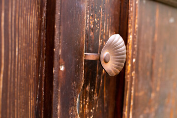 Fototapeta premium Doorknob, Antique knob.