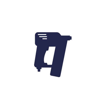 Nailer, Pneumatic Nail Gun Icon