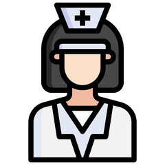 Jobs and professions avatars_nurse
