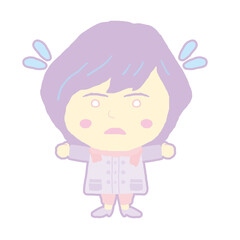 若い 女性 びっくり