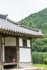 Fototapeta premium 한국 전통 가옥 오래된 문화