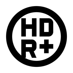 Hdr Plus Icon, Hdr + Icon
