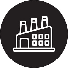 factory glyph icon