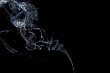 Obraz premium smoke on black