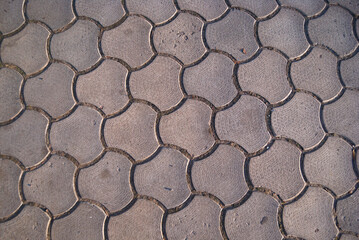 Obraz premium cement paving slabs 