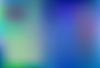 Light BLUE vector abstract blurred pattern.