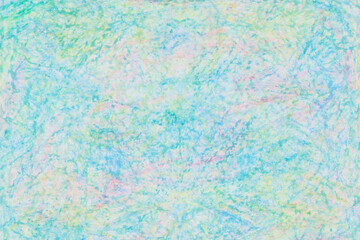Fototapeta na wymiar Colorful and Abstract Crayon Texture