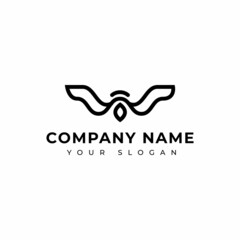 Letter W logo vector design template