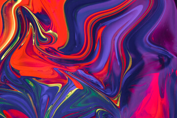 Color mix painting on background.. Abstract art background.