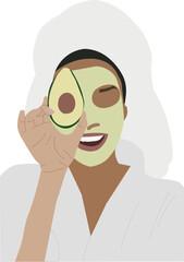 Avocado mask