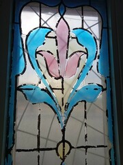 stained glass window