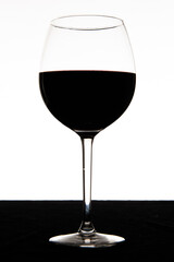 glass of red wine