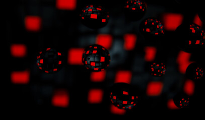 Abstraction in water drops