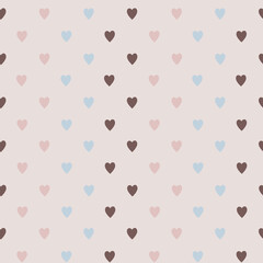 Obraz premium Seamless pattern for Valentine's Day and Mother's Day.