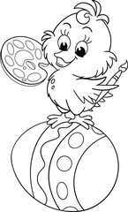 Easter Coloring Page
