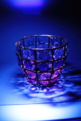 glassy cup