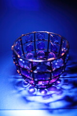 glassy cup
