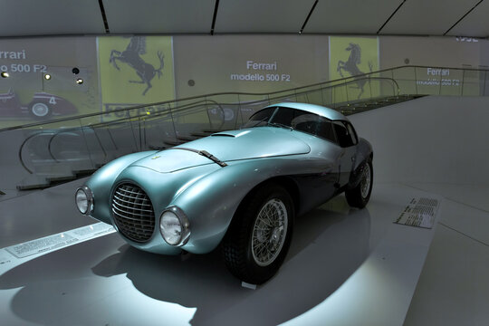 Modena, Italy 25-05-2014. Ferrari 212 uovo - egg - Enzo Ferrari House Museum