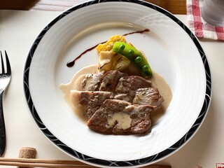 フランス料理のコース
