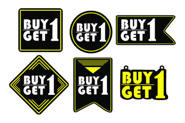 set of sale tags