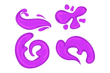 Set of splash Poison