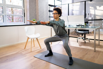 Standing Office Workout