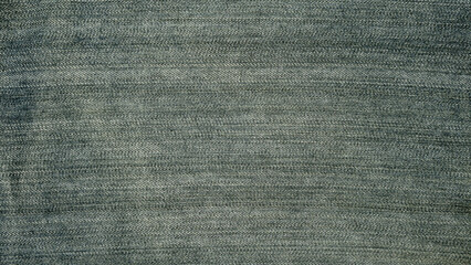 Top view of blue jeans, blue jeans background.
