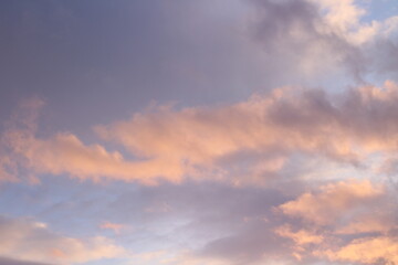 Naklejka na ściany i meble sunset in the sky 
