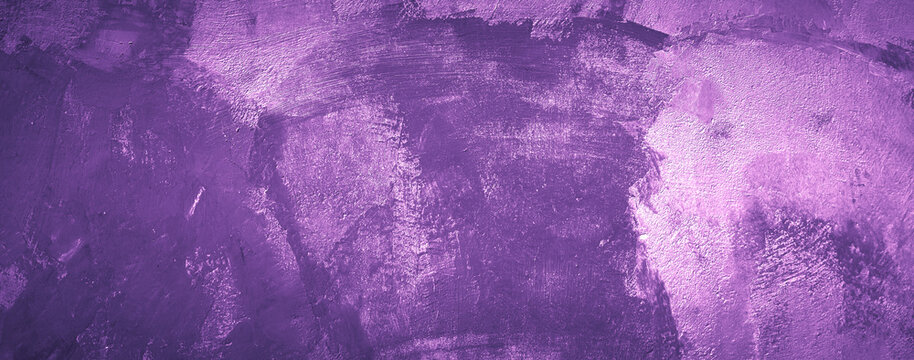abstract purple violet texture cement concrete wall background