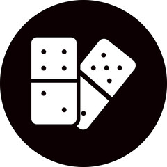 domino glyph icon