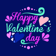 the cutest picture with Valentine's Day, with flowers, declarations of love. postcard, poster, cover. I love you