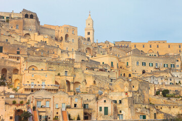 Obraz premium Beautiful view of Matera, Italy