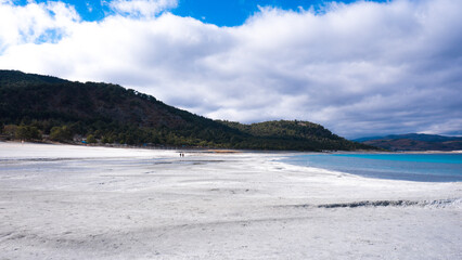 View of Salda Lake, Burdur, Turkey