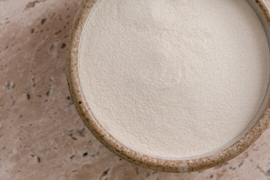 Fine Potato Flour in a Bowl