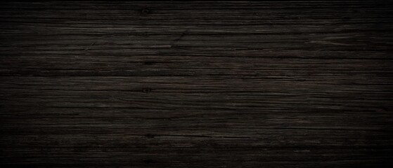 texture of black wood use as natural background, gloomy wooden table