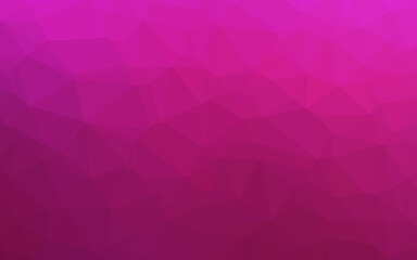 Light Pink vector abstract mosaic pattern.