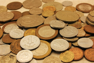 Ancient coins of different countries