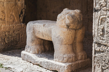 A figure from Chichen Itza
