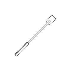 Whip icon. Knout. Vector. Line style.	