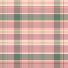 Seamless tartan plaid pattern background with vintage color.
