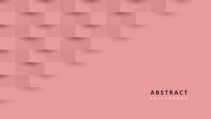 Abstract Pink Texture Paper Art Pattern 3D Vector Background can be used in Cover Design, Book Design, Poster, CD Cover, Flyer, Website Background or Advertising - eps10.