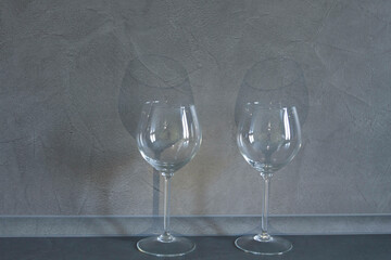 wine glasses